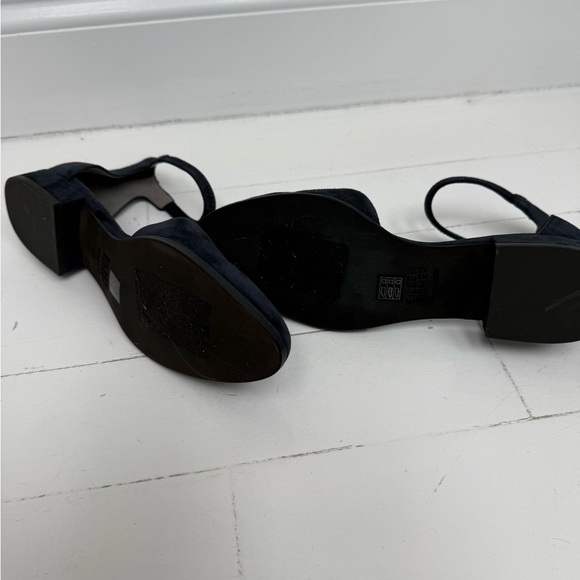 NWOT Eileen Fisher Navy Suede Women's Shoes - Picture 10 of 11